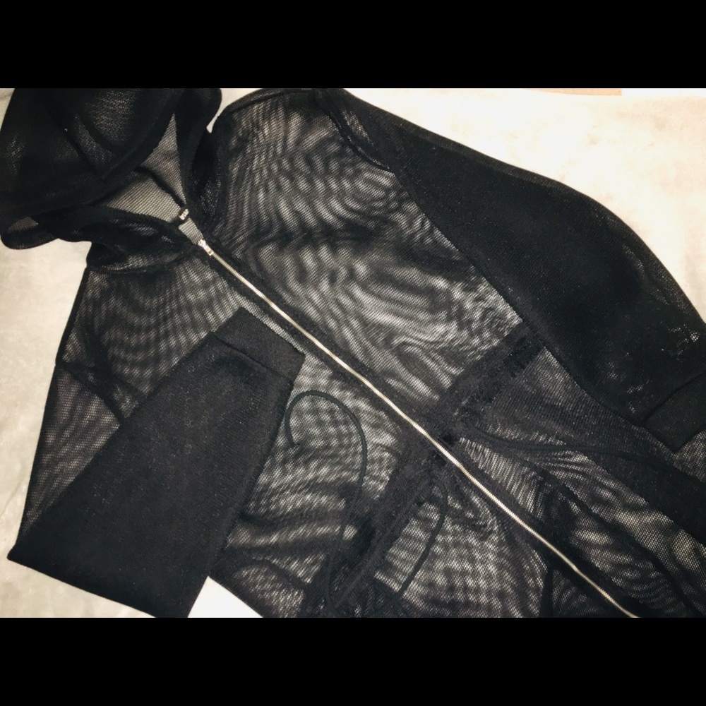 Mesh Statement Jacket